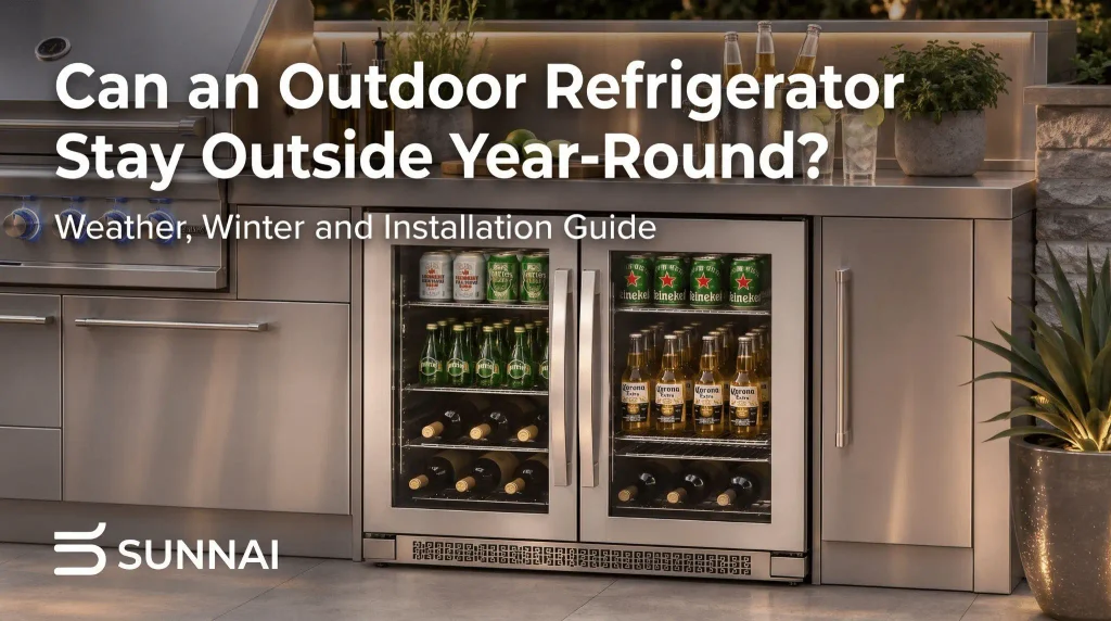 Can an Outdoor Refrigerator Stay Outside Year-Round? Weather, Winter and Installation Guide